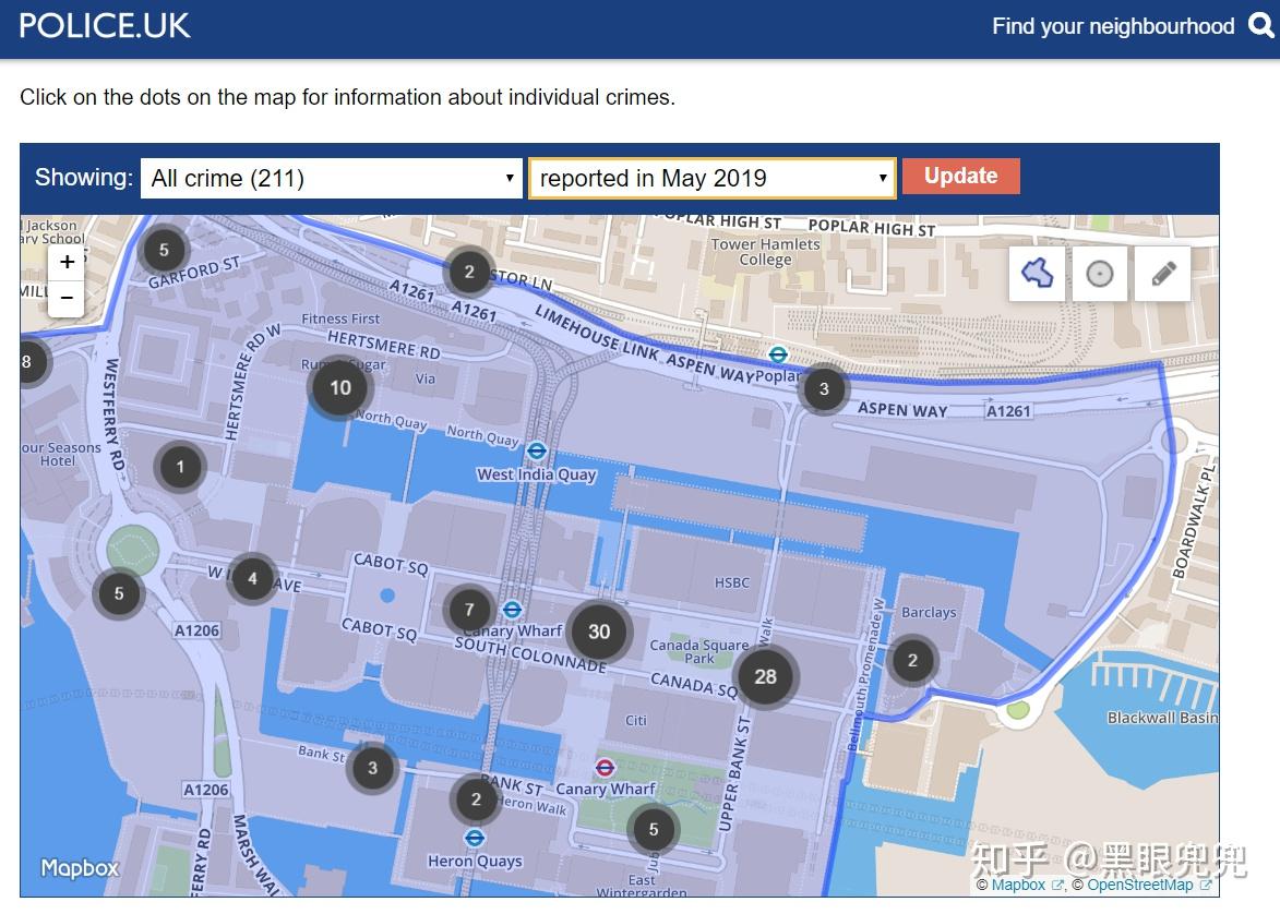 使用Python制作伦敦犯罪率街道级地图