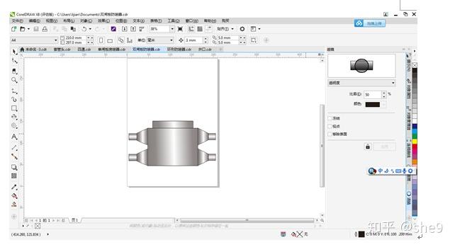WPF程序使用矢量图资源绘制井口装置图 WPF程序使用矢量图资源绘制井口装置图