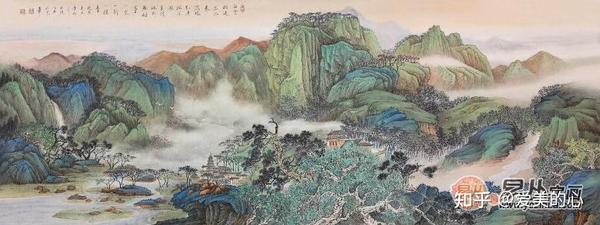 国画收藏：叶大隐老师精美山水国画作品经典永流传- 知乎