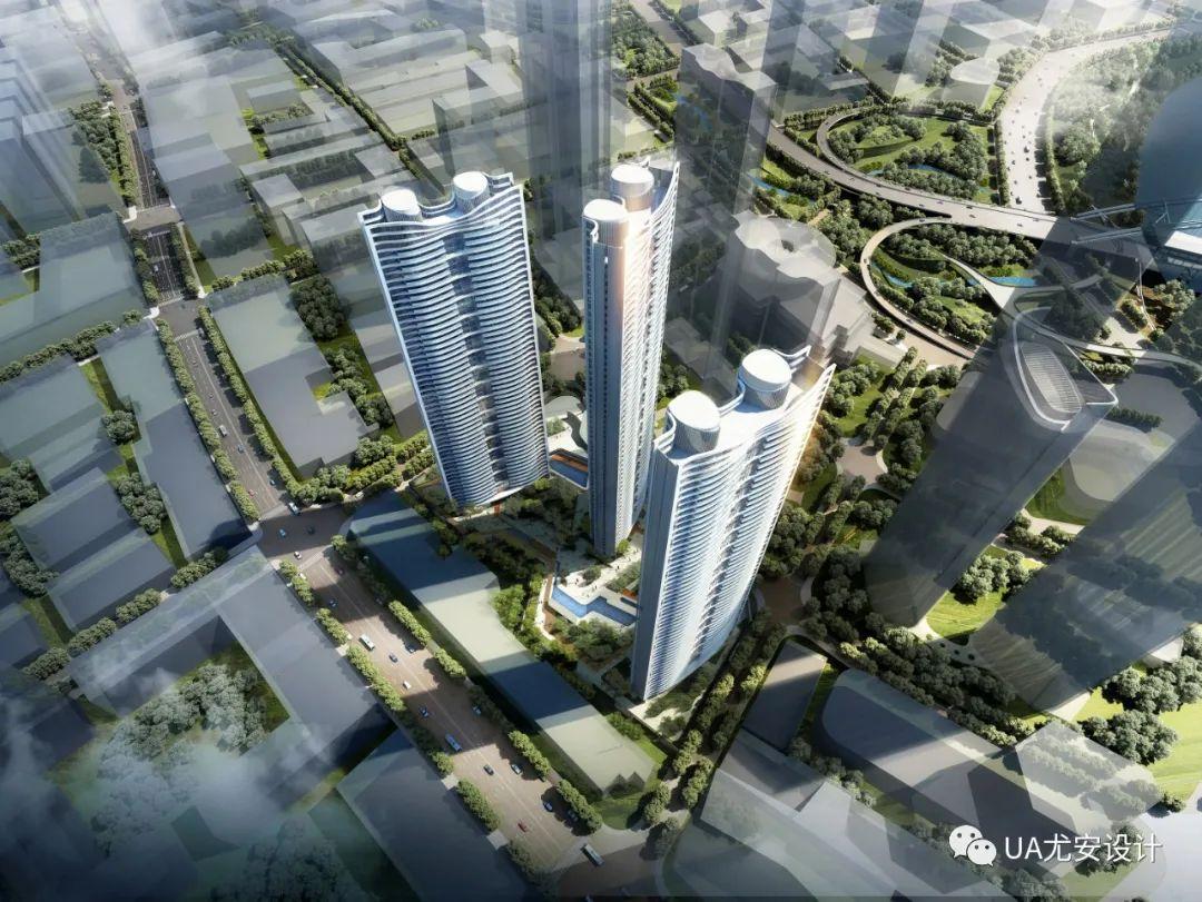 ua尤安设计设计创意的精细化落地之术武汉复星外滩中心住宅