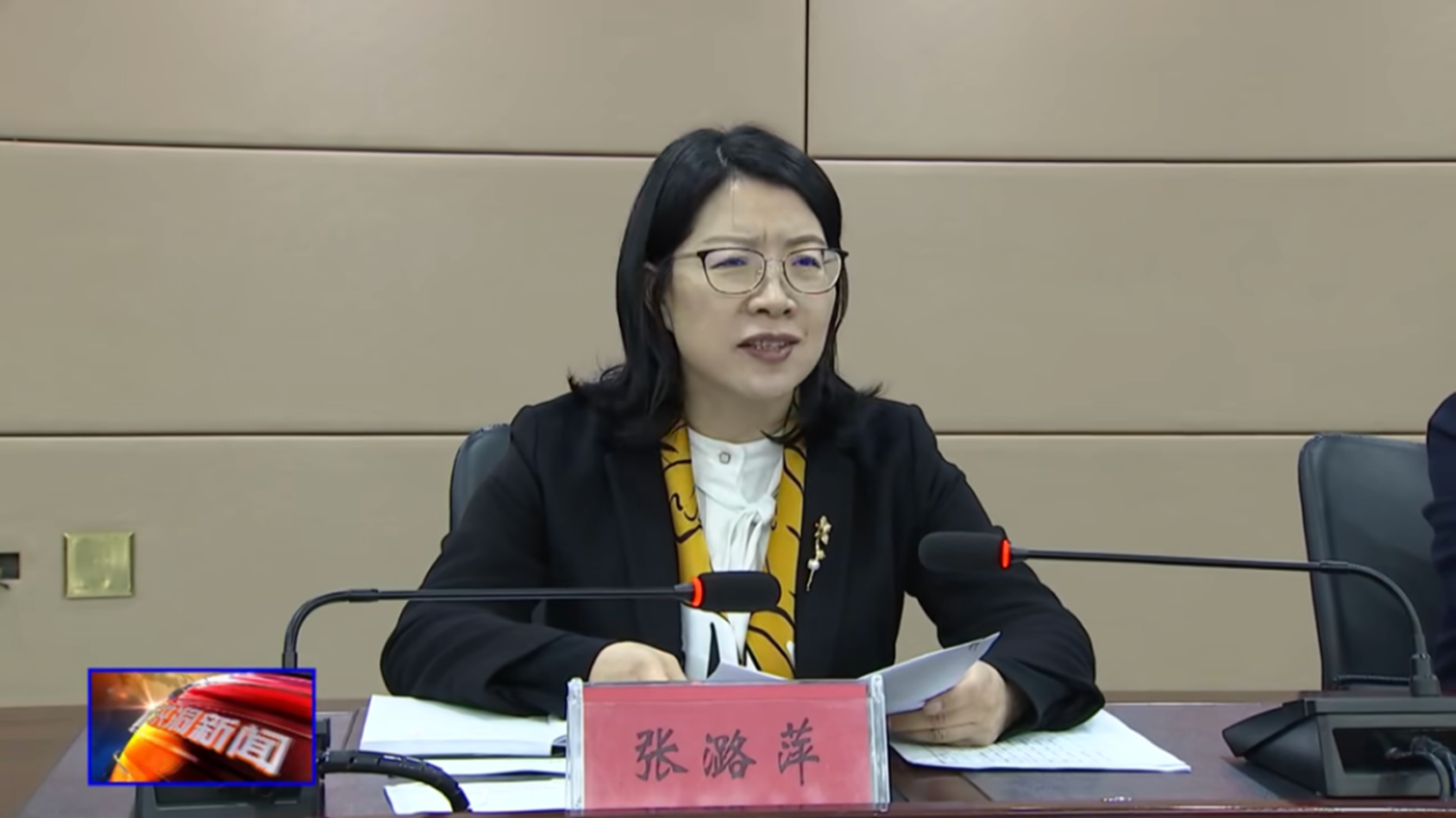 她,任洪洞县委书记