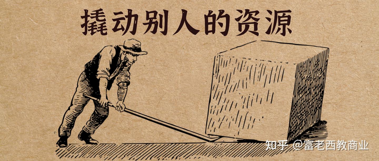 如何撬动别人的资源能力为你所用 - 知乎