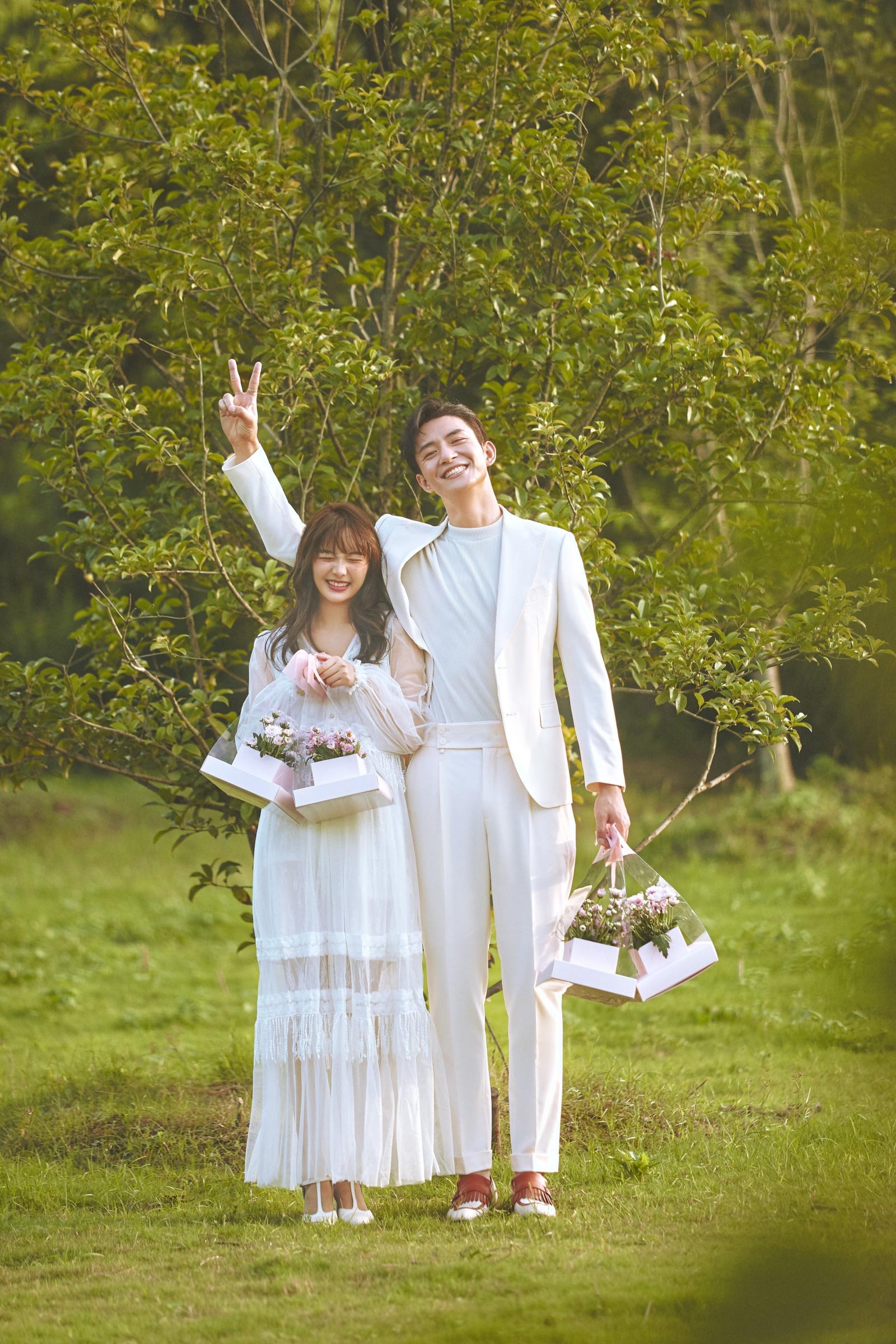森系外景婚纱照分享森活物语