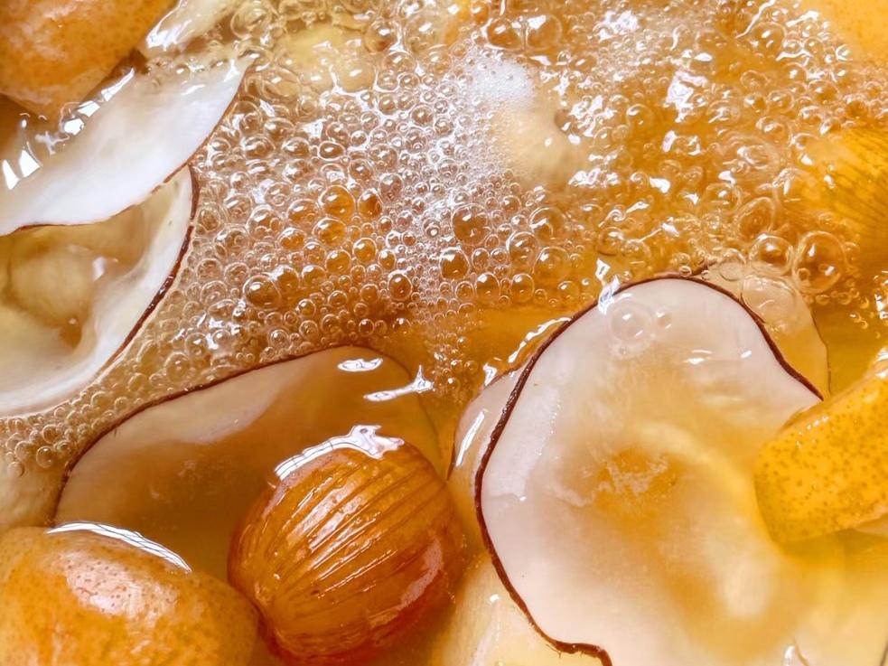 三,海底椰无花果雪梨汤