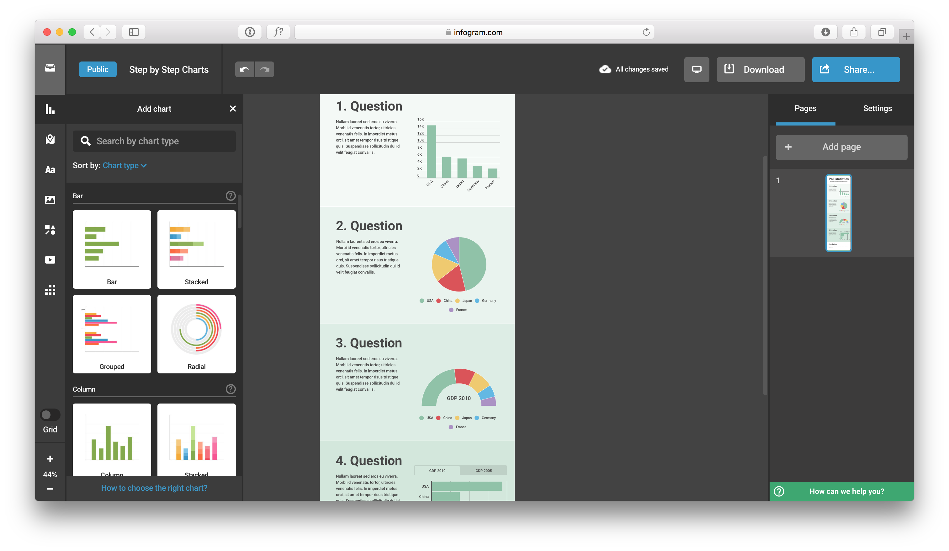 这 6 款工具,可以把枯燥的表格变成漂亮直观的信息图