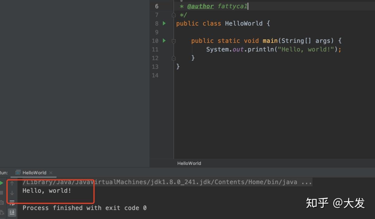双击打开创建的helloworld文件,输入以下代码:publicclasshelloworld