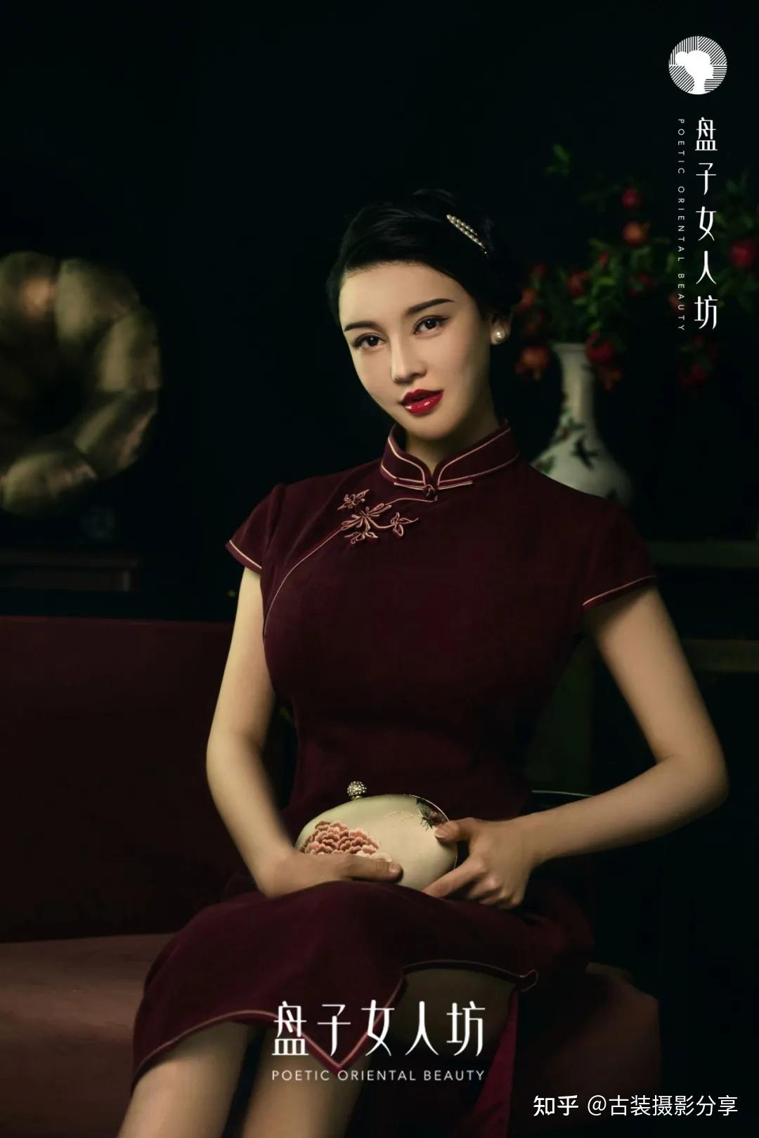 盘子女人坊旗袍客片从民国画报里走出的旗袍女郎