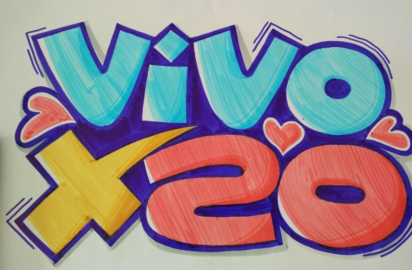 vivox20手绘pop海报