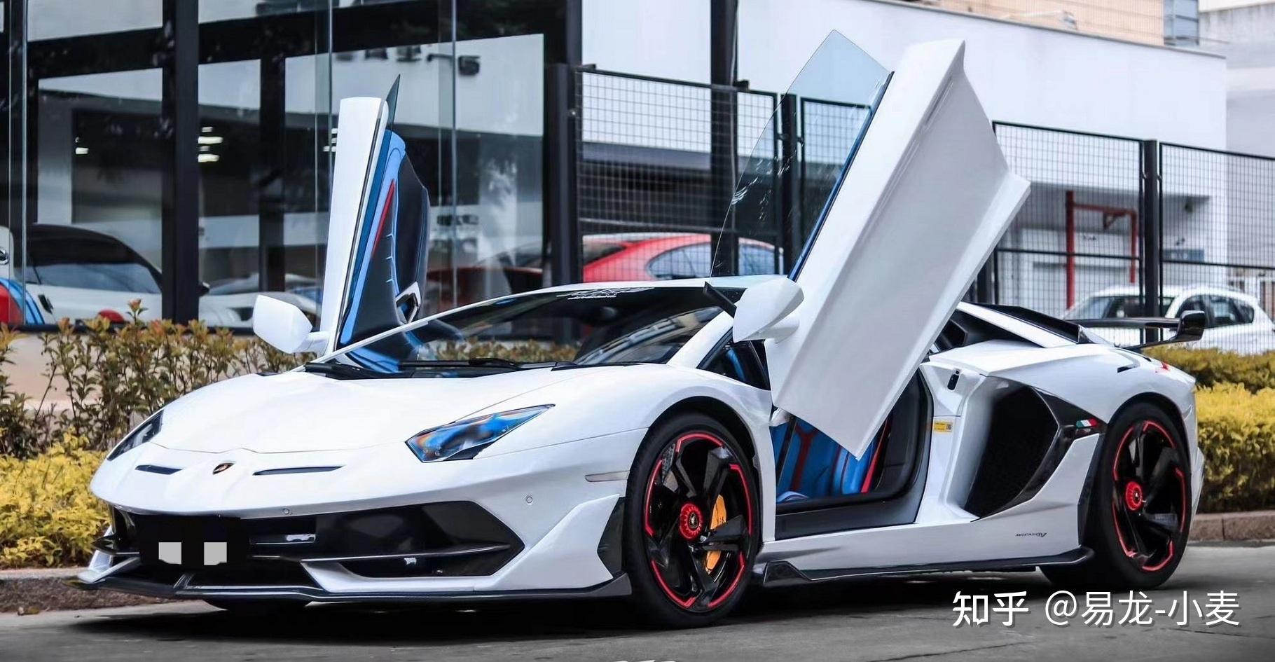 兰博基尼大牛埃文塔多lp700升级改装svj干碳纤维包围前杠侧裙后杠尾翼