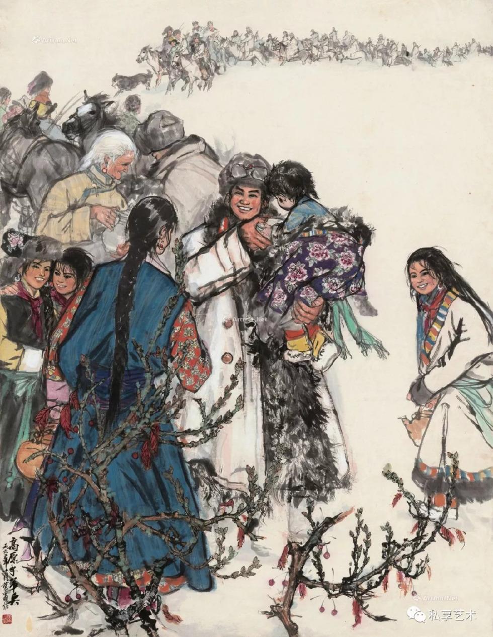 黄胄:好的作品应该是笔简形具、笔简神完的 - 知乎