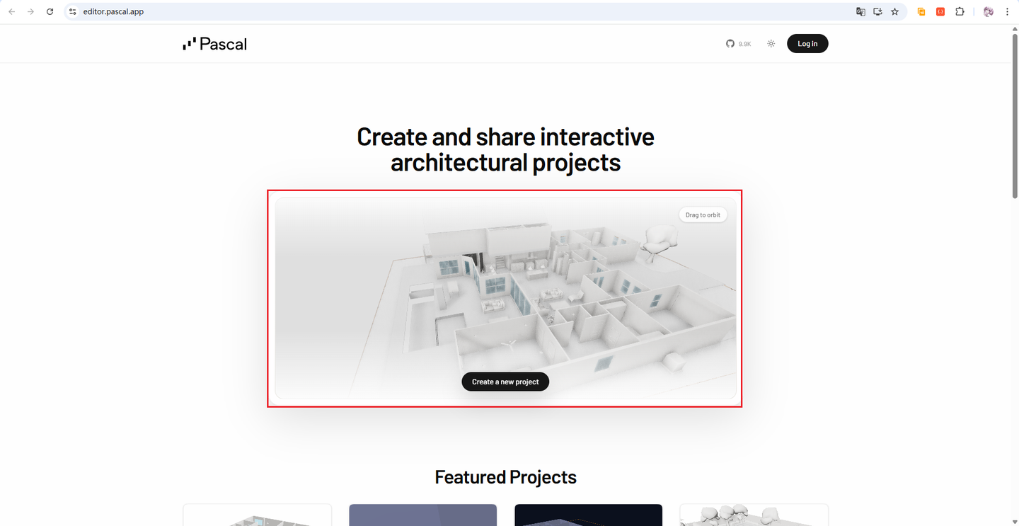 本地部署 Pascal Editor：像玩游戏一样设计 3D 建筑，支持公网远程建模 - 知乎