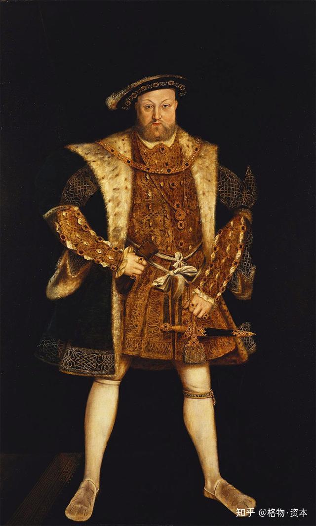 ▼图:亨利八世(henry Ⅷ),英格兰王国都铎王朝第二任国王,1509-1547年