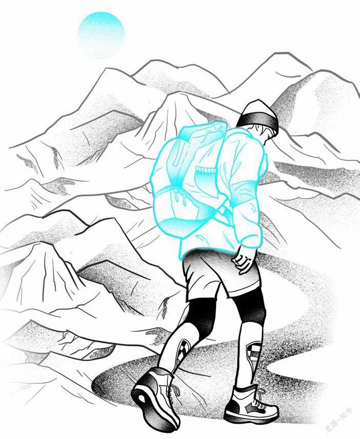 从容爬山