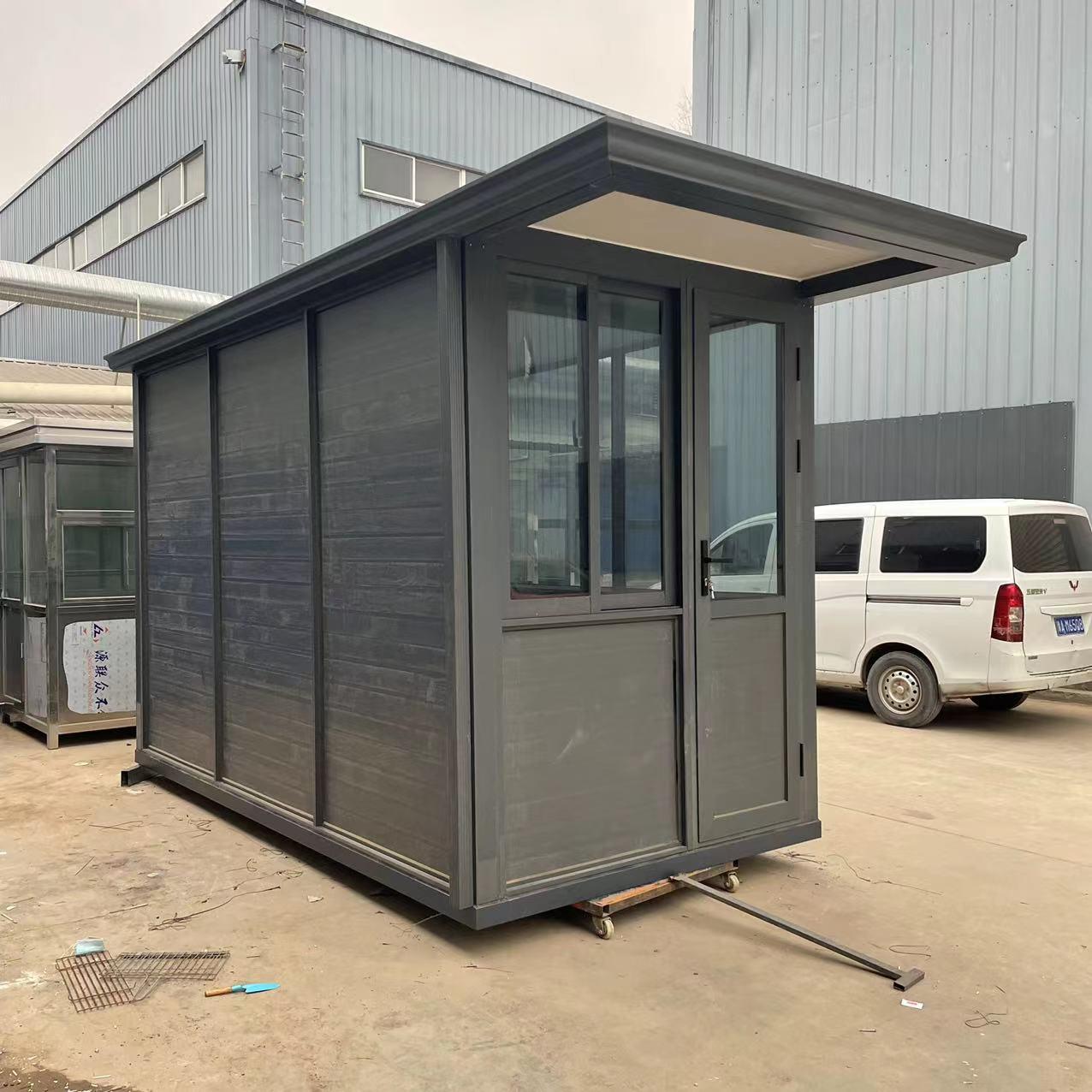 雕花板岗亭,,岗亭样式怎么分类一般不锈钢材质的岗亭样式多为简单方形