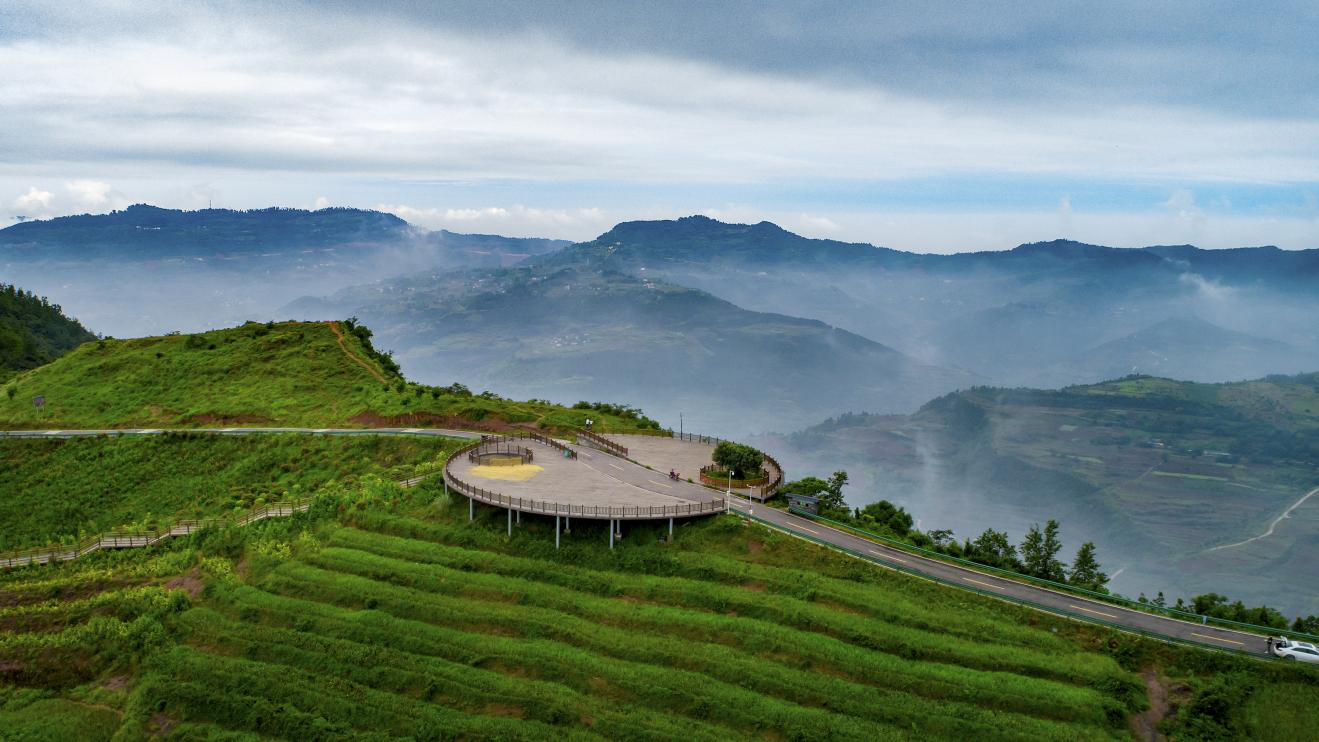 探美沱江源明心金堂山成都金堂公园水城的漫生活