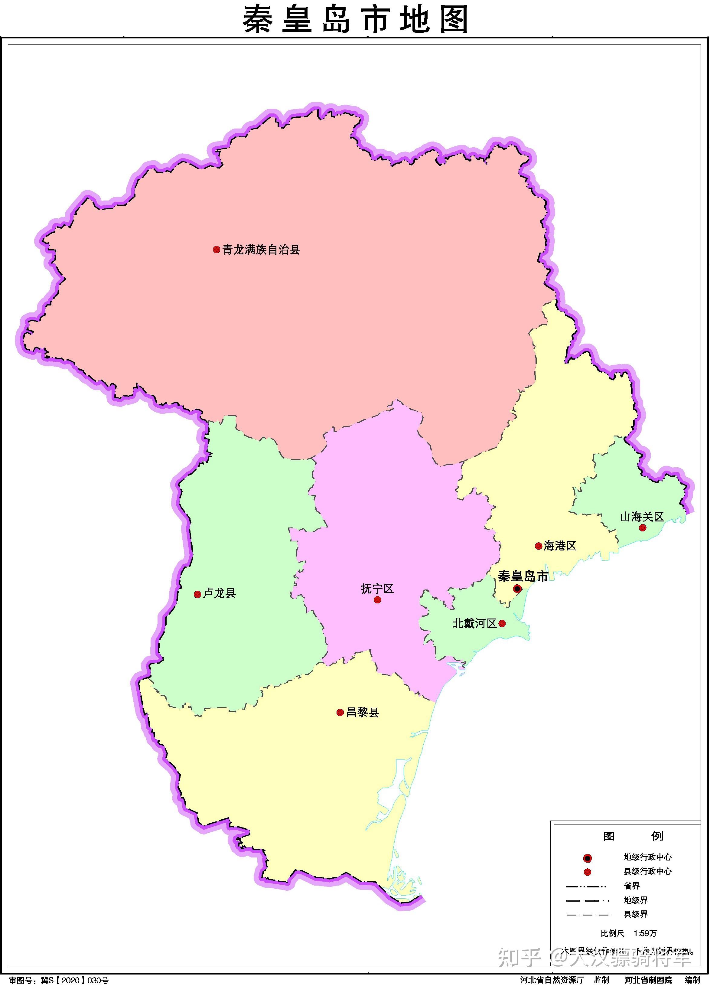 图文解读河北省2023年行政区划(11地级市高清地图)