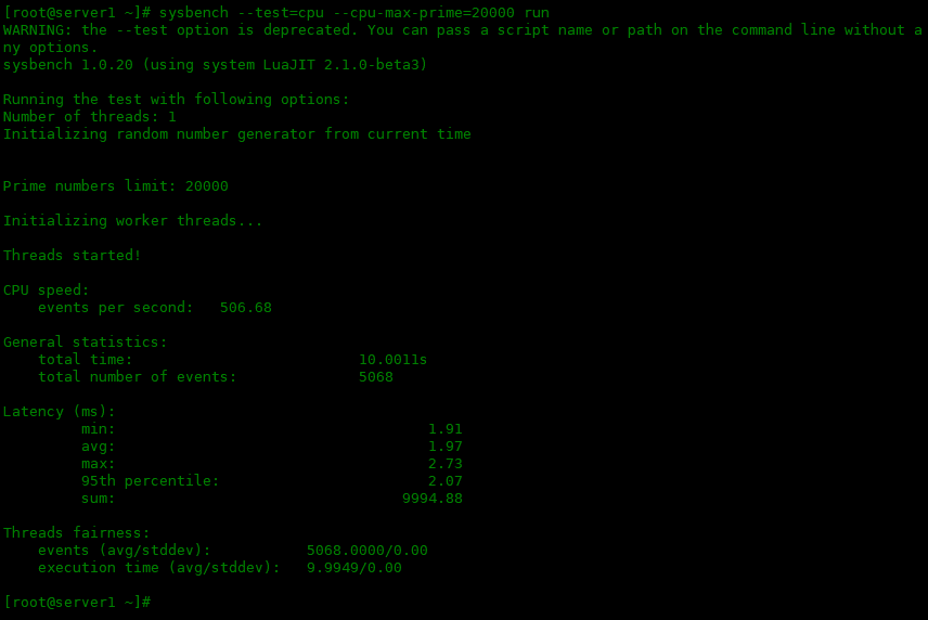 使用 Sysbench 进行 Linux 性能测试 - 知乎