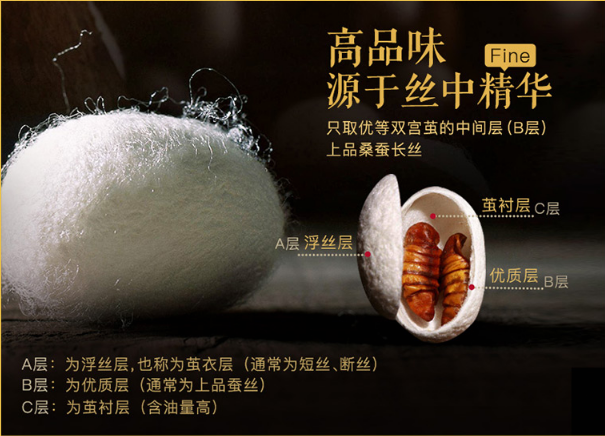 双宫茧桑蚕丝被，给你长长久久的温暖 - 知乎