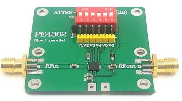 （射频信号衰减器） PE4302模块使用说明 - 知乎