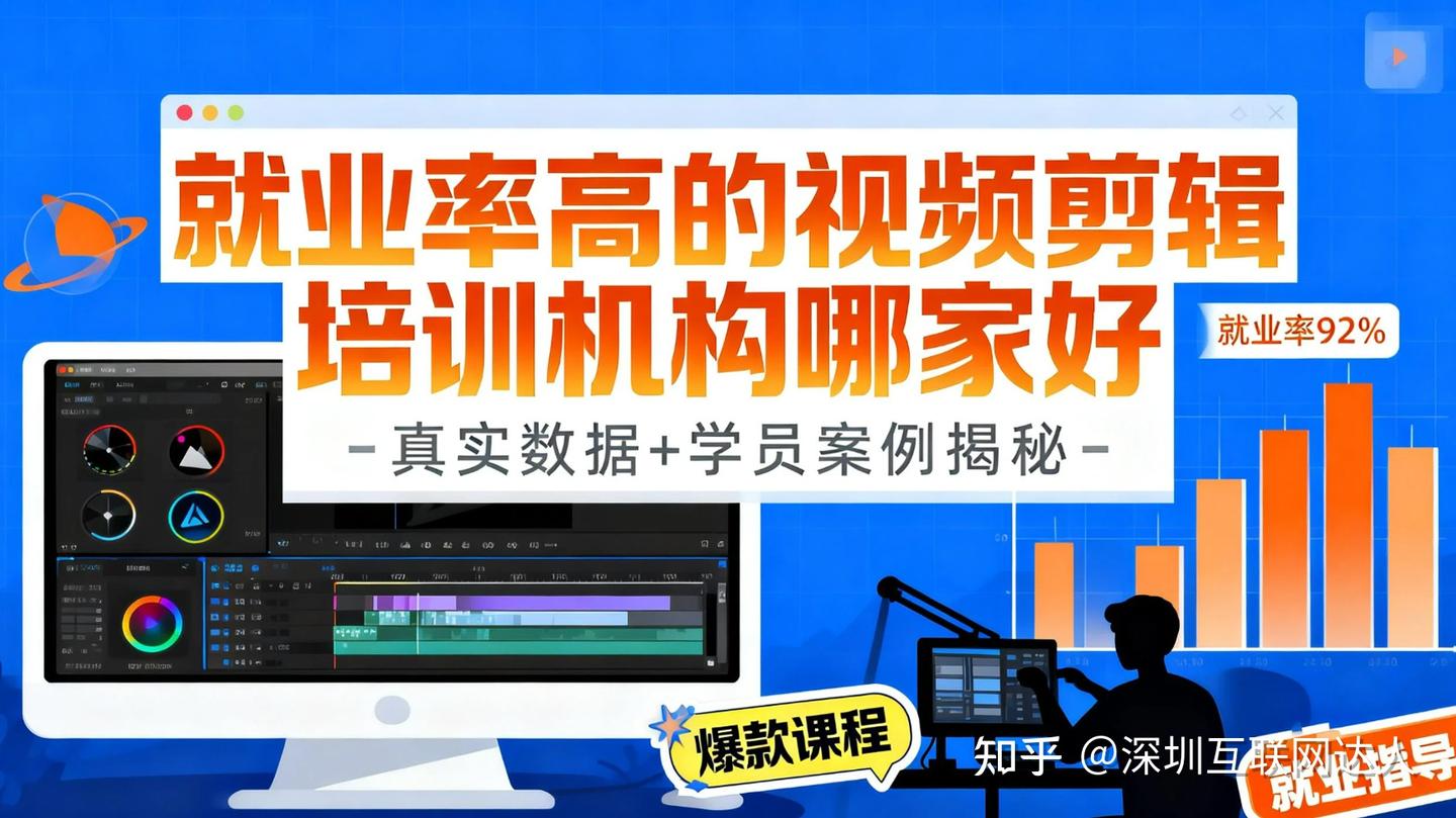 就业率高的视频剪辑培训机构哪家好?互联网人实测分享 - 知乎