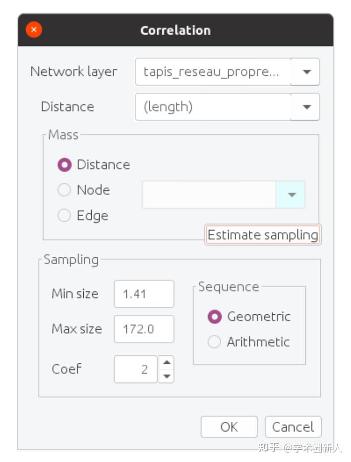 5 4 2 correlation menu 