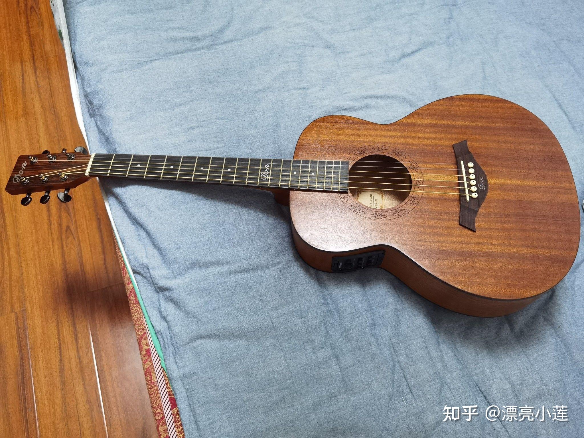 开箱入门高端吉他don吉他系列don520m40寸