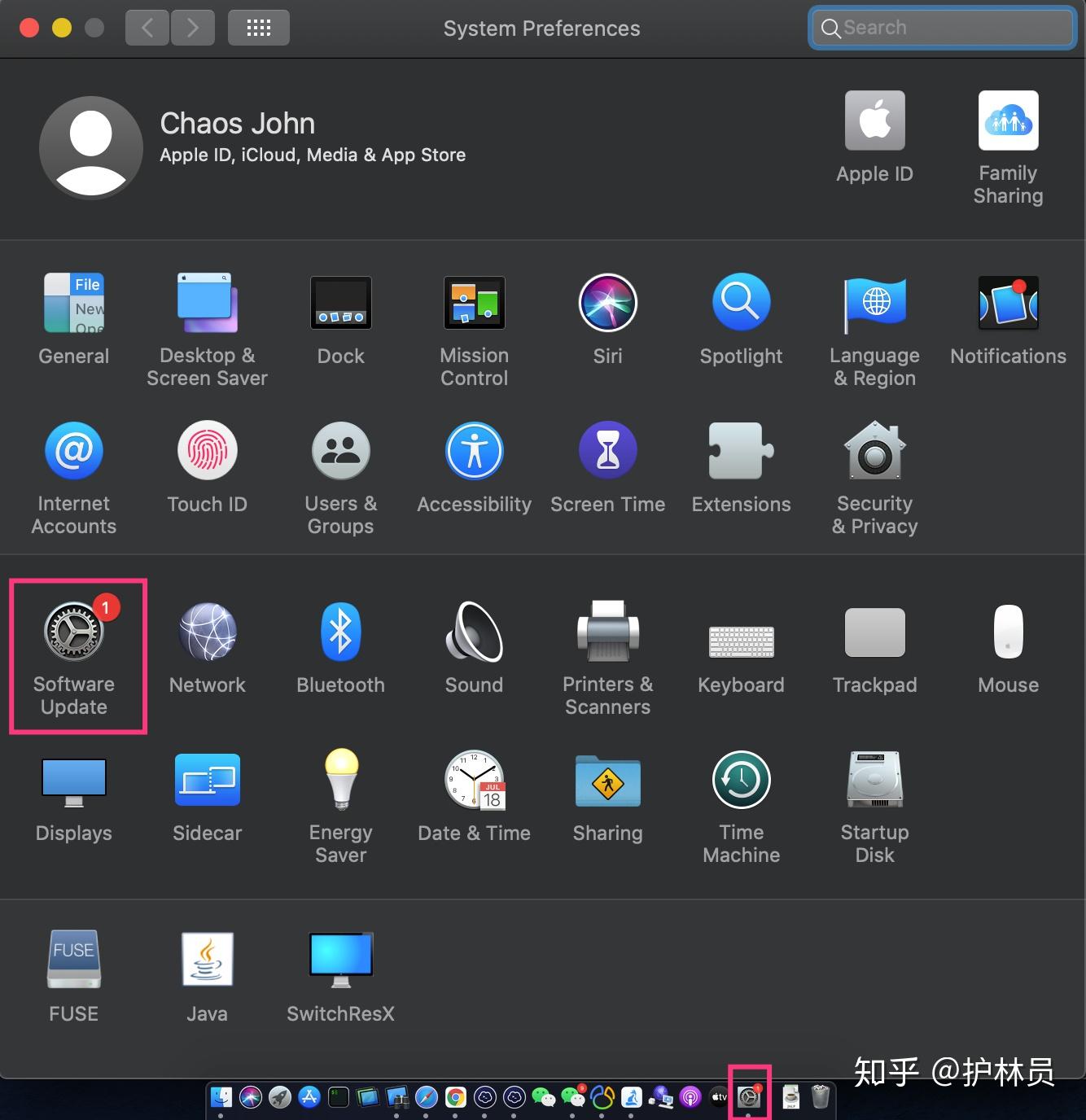 禁用macOS更新提醒角标 - 知乎