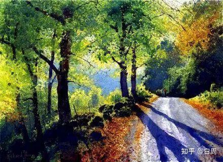 水彩画的几种风格，你了解那些？ - 知乎