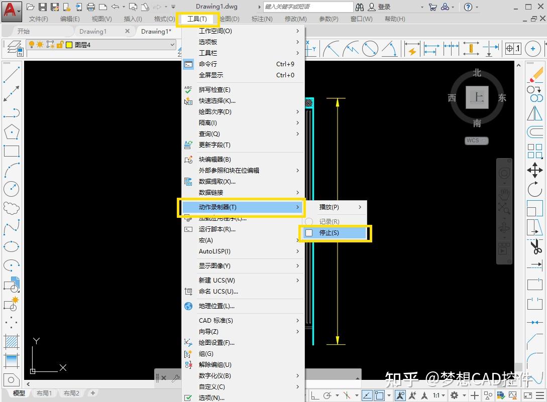 CAD十字光标右上角有一个红点怎么去掉呢? - 知乎