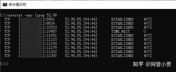 Netstat Grep Windows系统中用查询字符串可以用grep命令吗? - 知乎