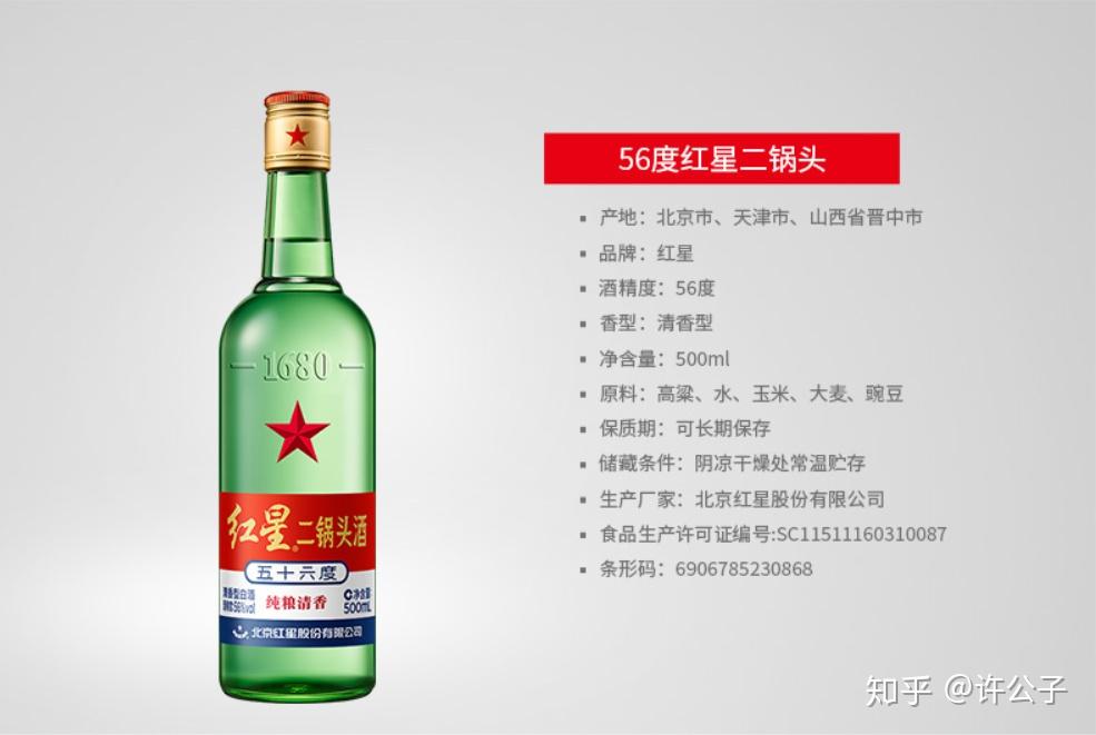 中国白酒品牌100强,红星二锅头排20名?