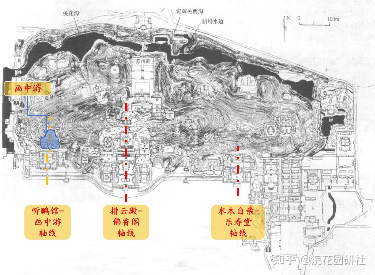 颐和园（十四）：园中园“画中游”的山水诗意与空间艺术 - 知乎