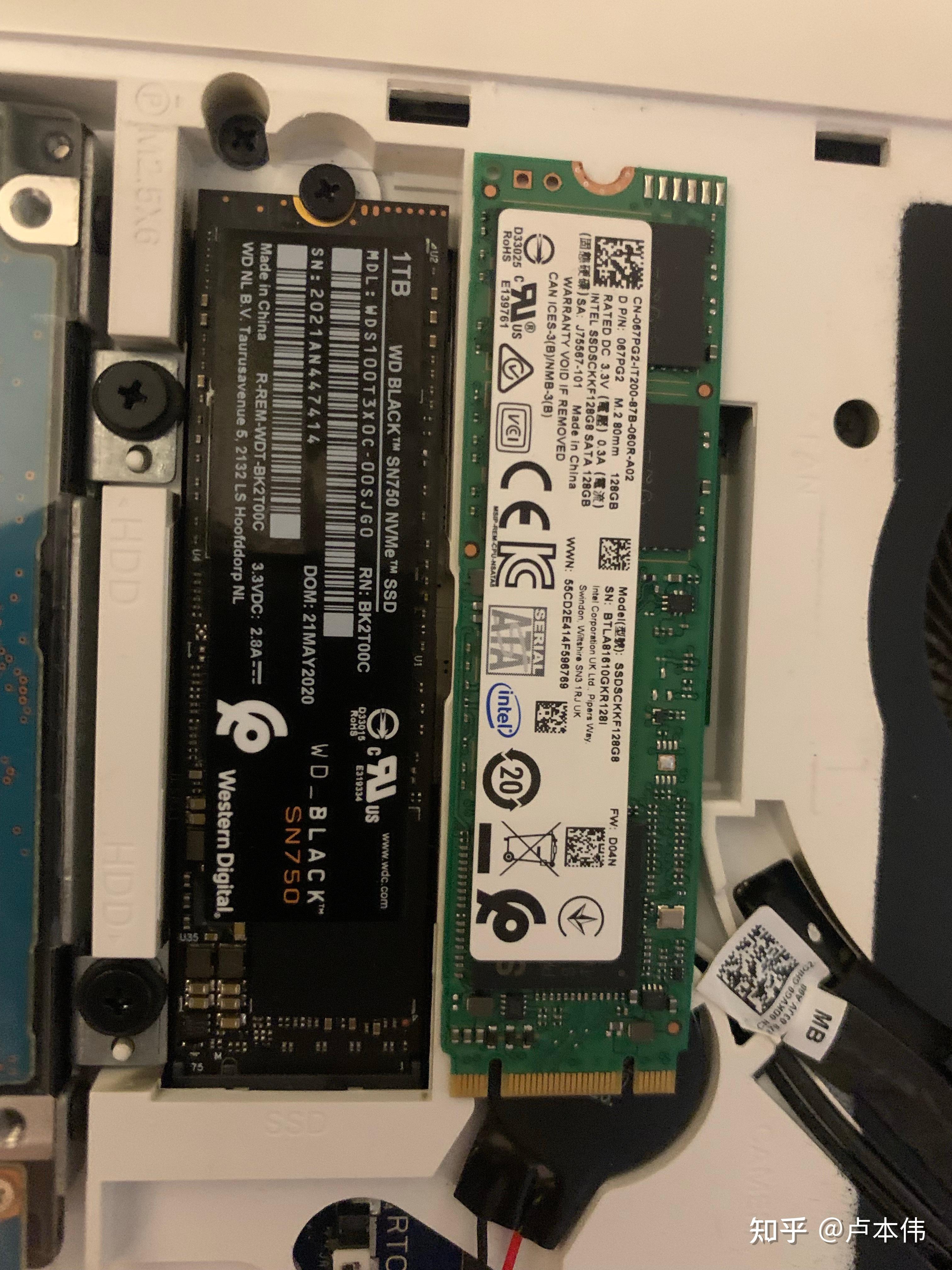 戴尔g77588更换内存条和固态硬盘