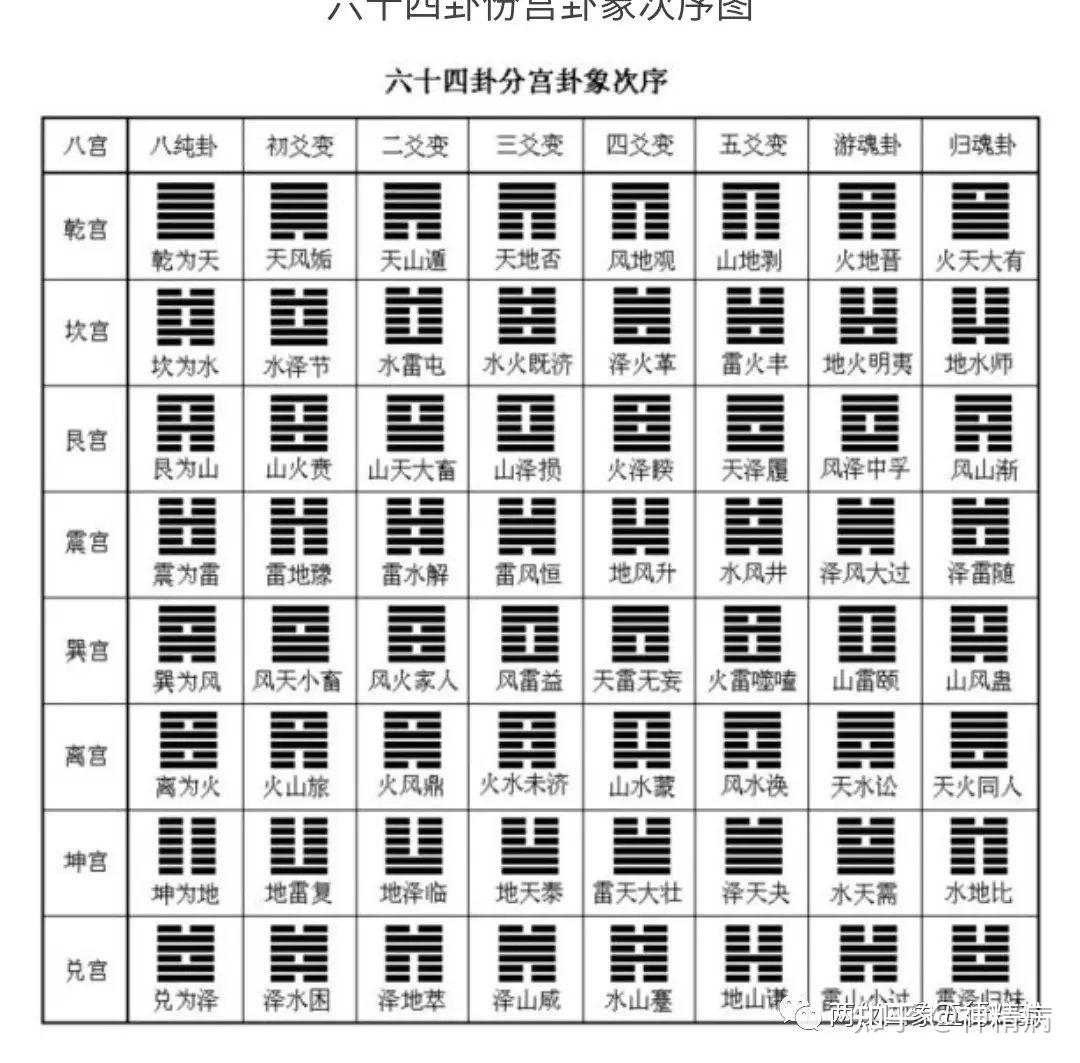 后八卦图正确解析图片