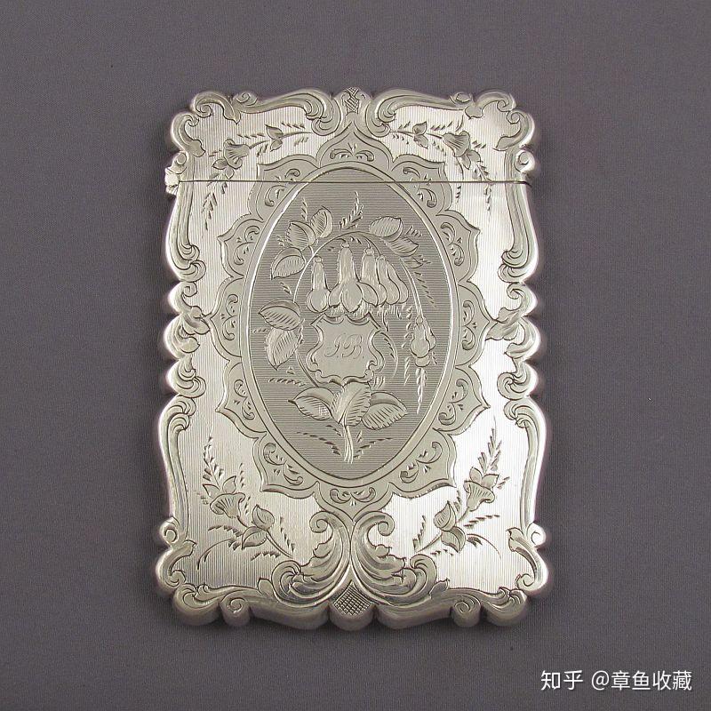 欧洲古银器收藏鉴赏名片盒2