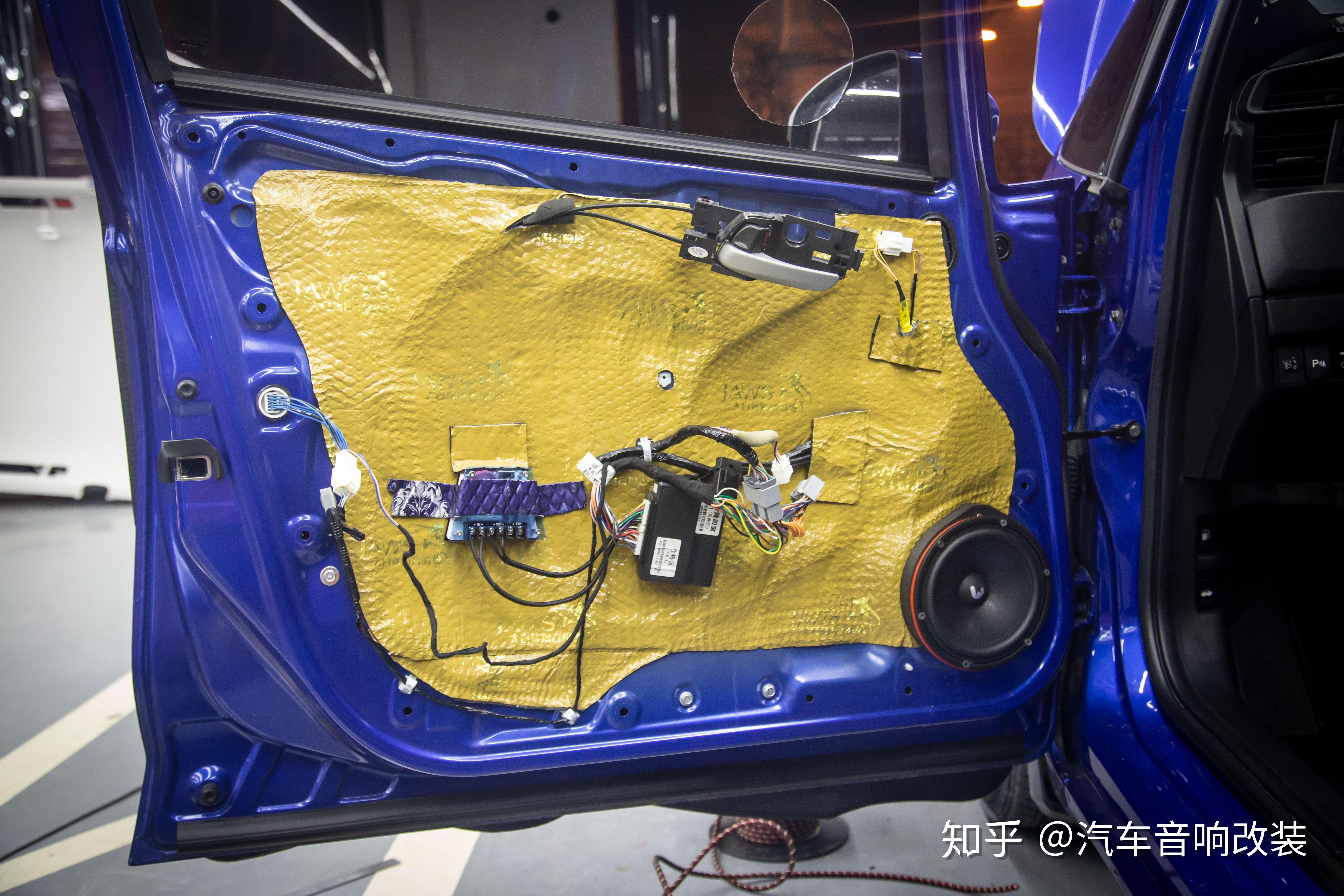 本田飞度音响改装图文案例专业方案标准处理
