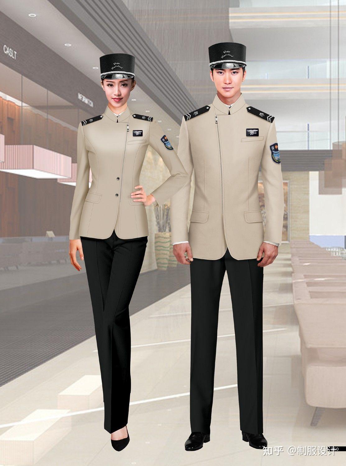 制服物业安保维护秩序服装案例订制设计 - 知乎