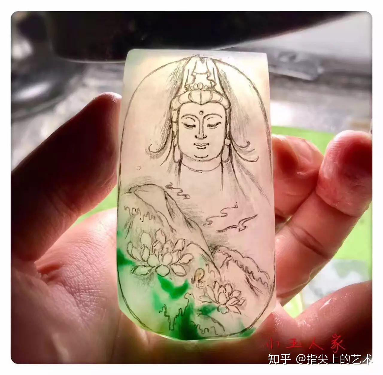 我是雕刻师玉雕挂件设计素材手稿欣赏收藏