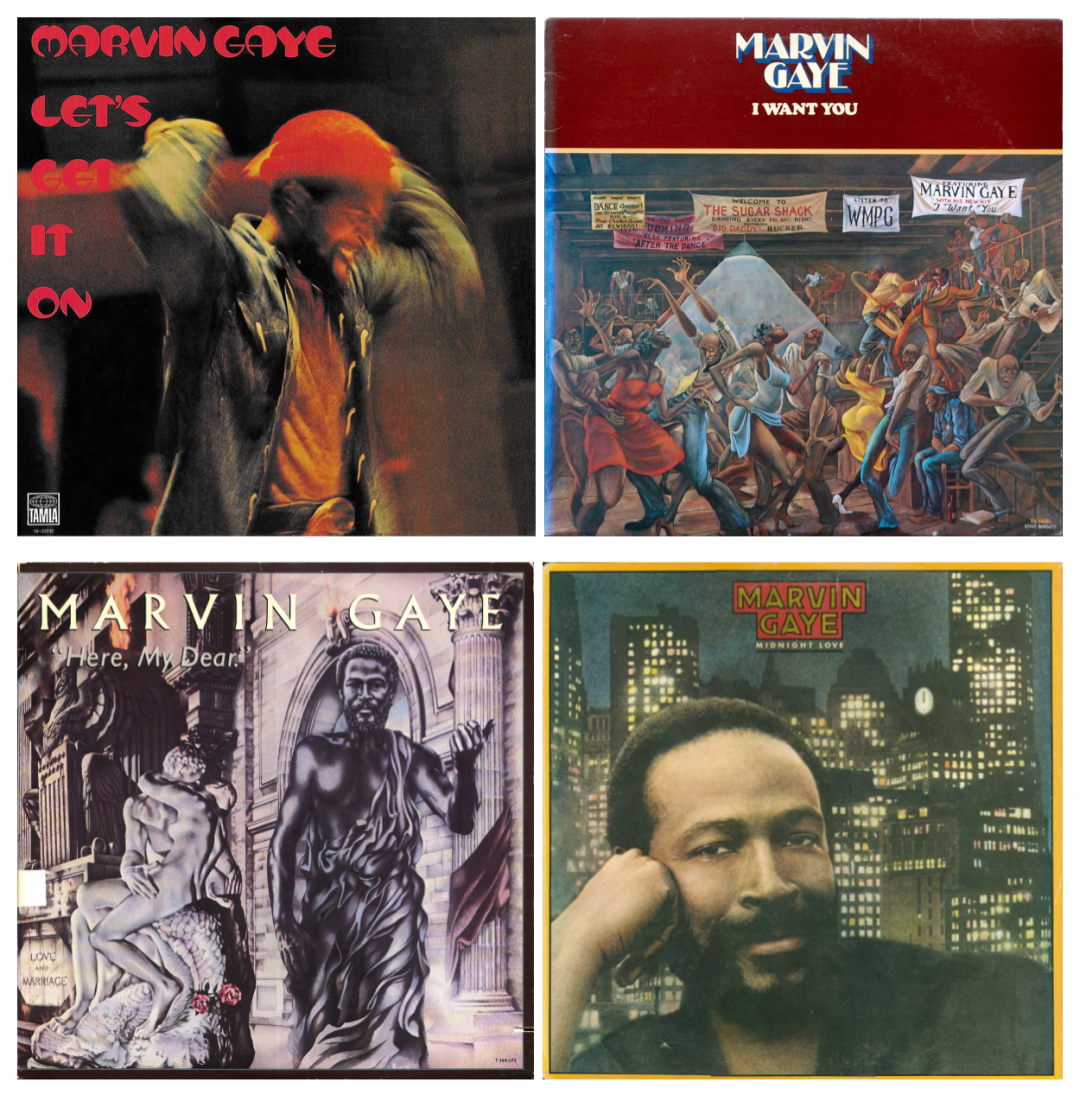 如果说james brown是一团炙热的火球 ,那么marvin gaye就是一盏撩人的