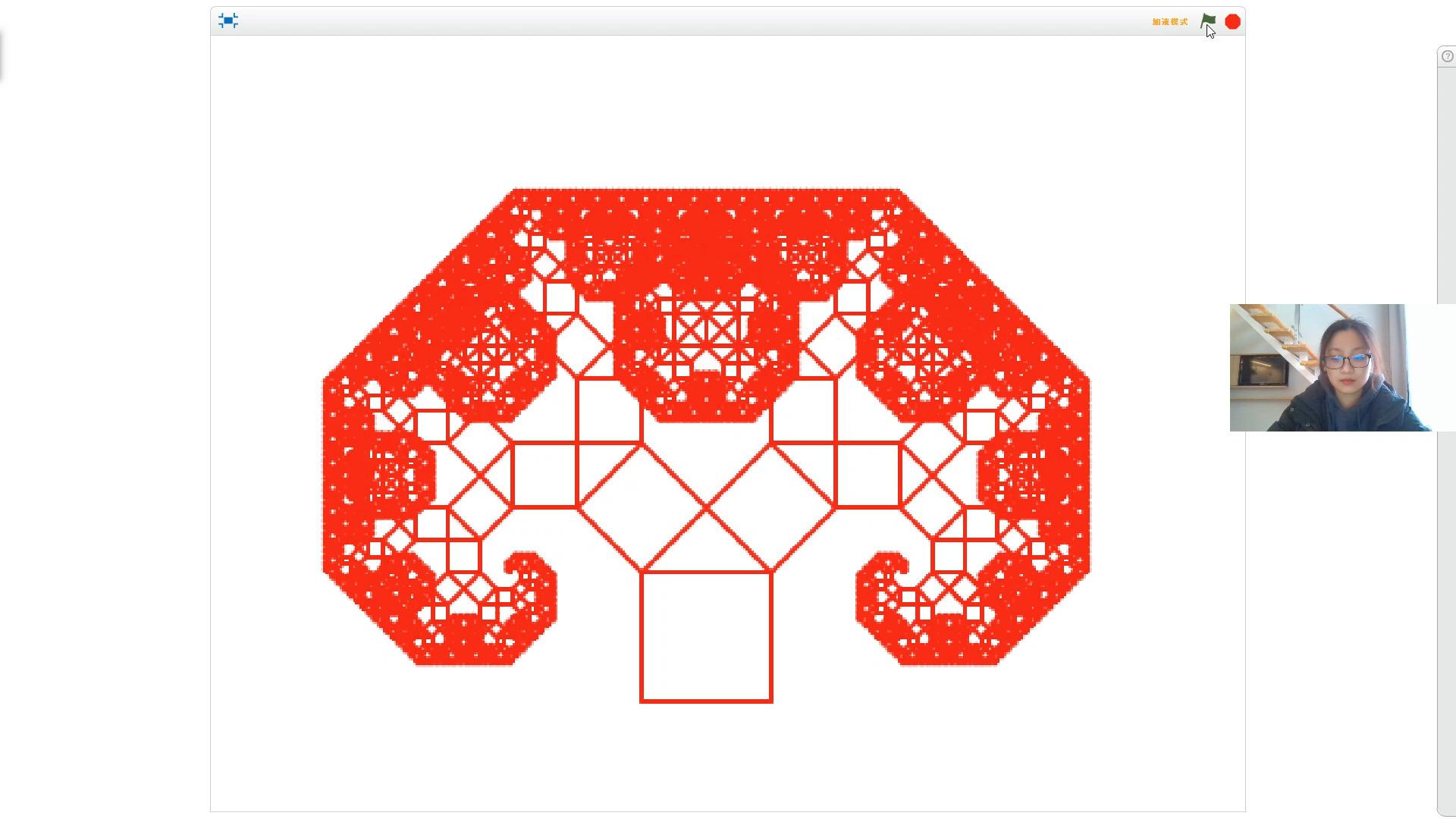 scratch:绘制正方形