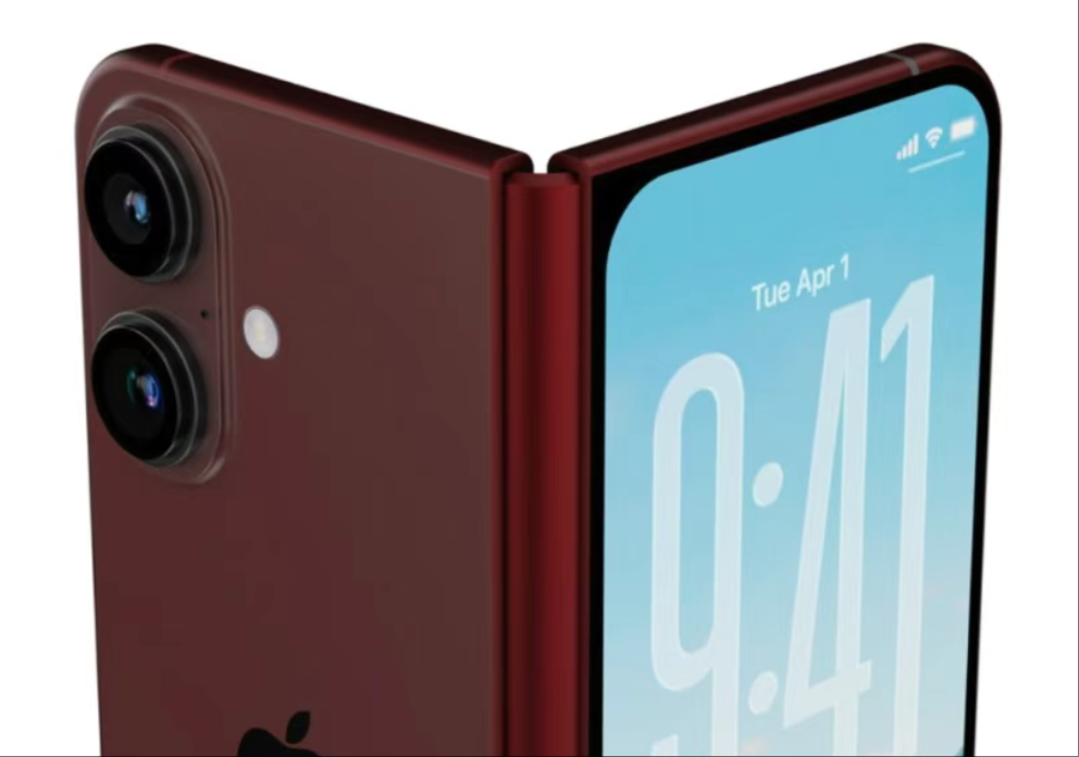 苹果首款折叠 iPhone 渲染图曝光 - 知乎
