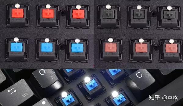 用樱桃轴的机械键盘