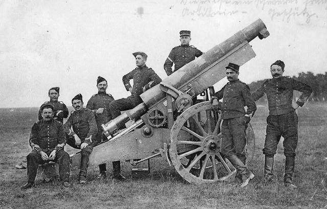 法国一战1904tr 155毫米速射榴弹炮,每分钟15发的爆燃射速