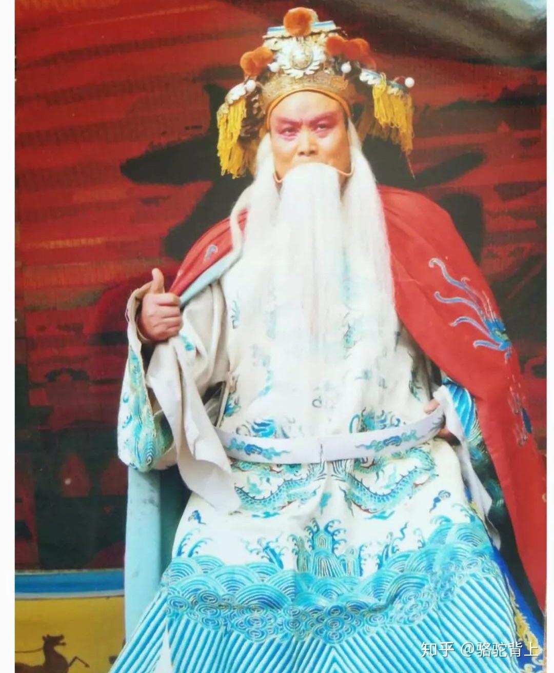 滑县大弦戏主要演员王国旺扮演杨继业大弦戏唱腔结构为曲牌体,具有