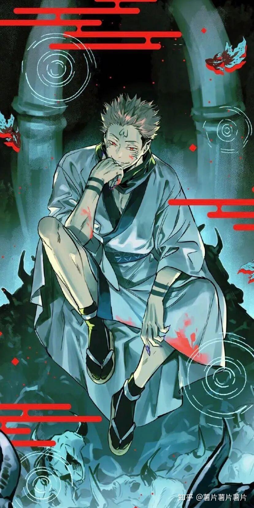 咒术回战高清头像壁纸(虎杖悠仁 两面宿傩)