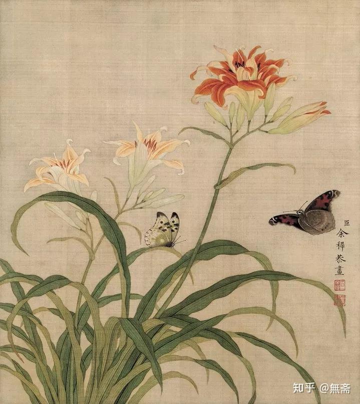 清代九位著名画家的花鸟山水图册 - 知乎