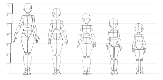 人体比例怎么练