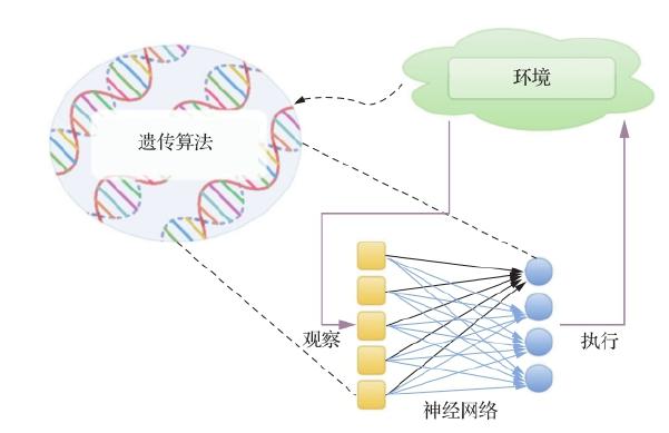 图 12.7 神经元进化：通过进化算法来优化神经网络 &nbsp;[222]