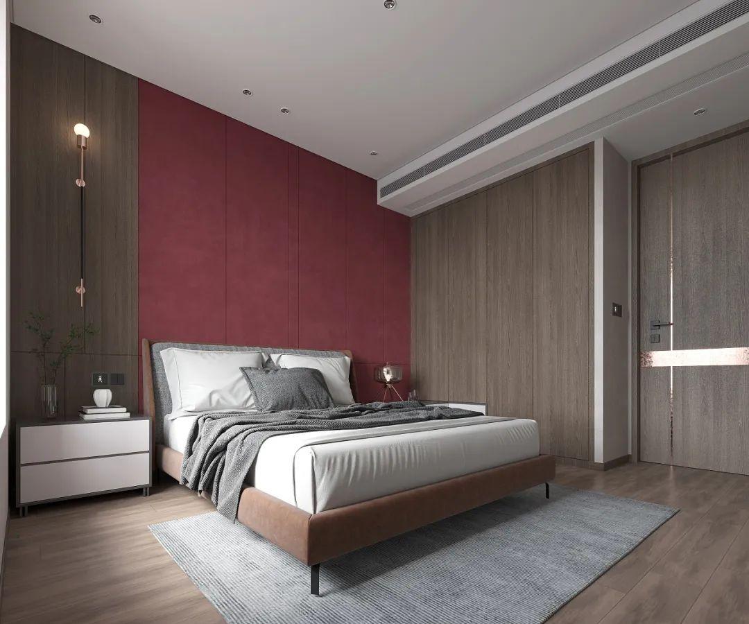 03「木饰面床头墙」