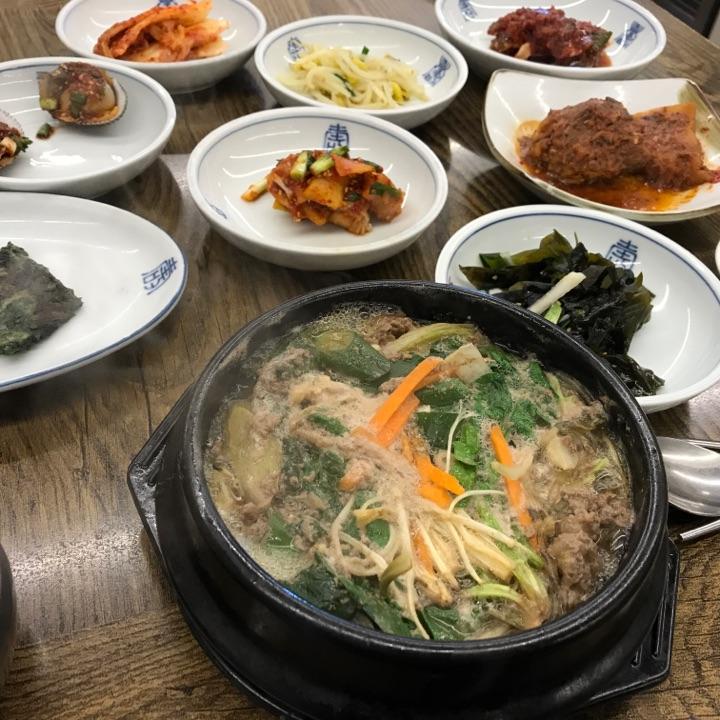 韩国一顿饭多少钱,如图?
